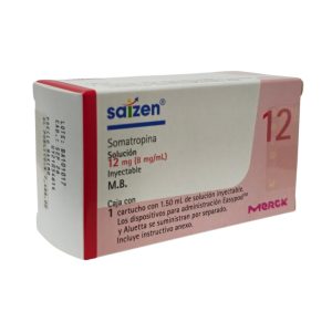 Saizen 36 UI (12 mg) solución inyectable