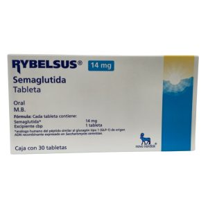 Rybelsus 14 mg. c/30 tabletas. SEMAGLUTIDE