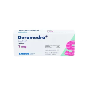 Deramedra 1 mg tabletas c/28
