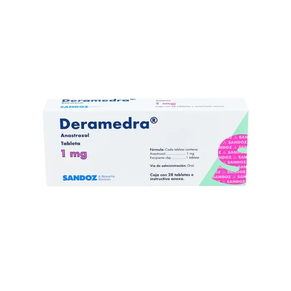 Deramedra 1 mg tabletas c/28