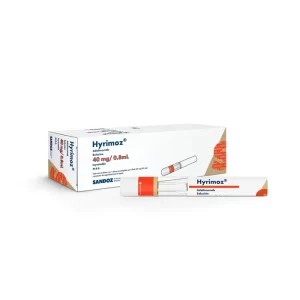 Hyrimoz 40 mg pluma prellenada caja c/1