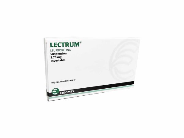 Lectrum 3.75 mg polvo para solución inyectable