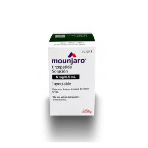 Monjuaro 5 mg frasco ámpula