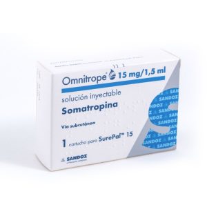 Omnitrope 45 UI (15 mg) cartucho