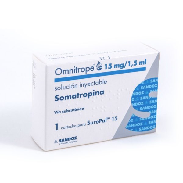 Omnitrope 45 UI (15 mg) cartucho