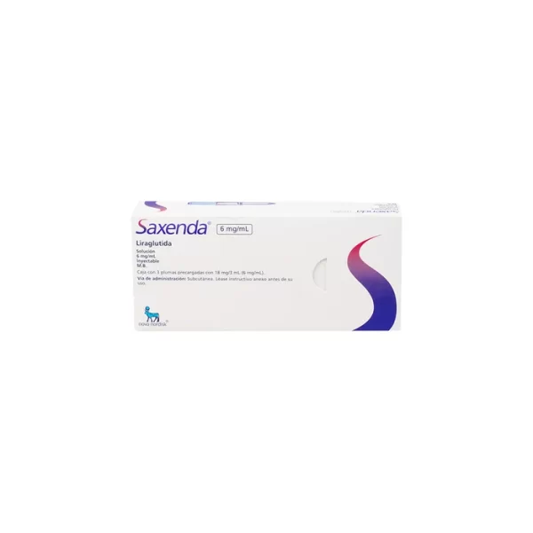 Saxenda 6 mg/ml solución inyectable plumas 3 x 3 ml