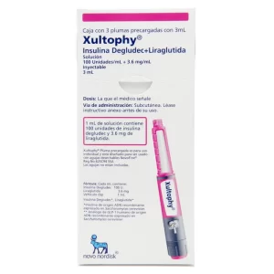 Xultophy Flextouch 100 UI/ml pluma 1 x 3 ml